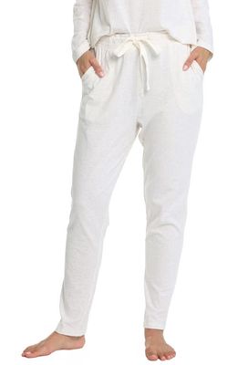 Papinelle Organic Cotton Pajama Pants in Ecru