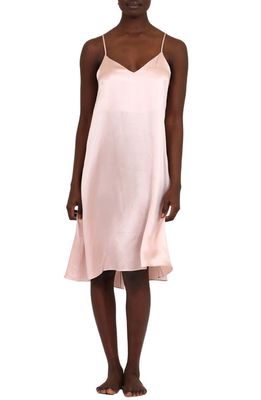 Papinelle Pure Silk Slip Nightgown in Papinelle Pink