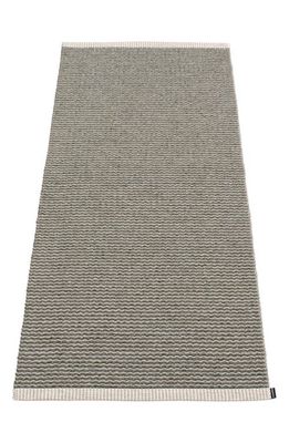 PAPPELINA Mono Rug in Charcoal