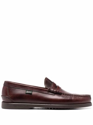 Paraboot America leather loafers - Brown