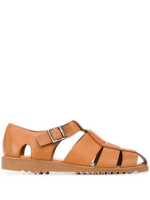 Paraboot Pacific buckle sandals - Brown