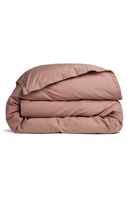 Parachute Percale Duvet Cover in Clay