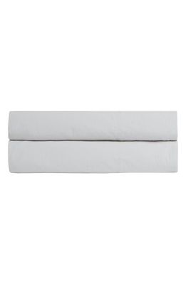 PARACHUTE Percale Fitted Sheet in Light Grey