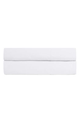 PARACHUTE Percale Fitted Sheet in White