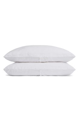 Parachute Set of 2 Linen Pillowcases in White