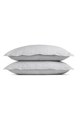 Parachute Set of 2 Sateen Shams in Light Grey