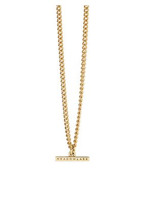 Paradis Petite 9K Gold-Plated Fob Necklace