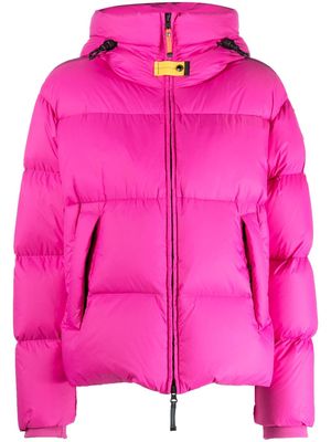 Parajumpers Anya hooded puffer jacket - Pink