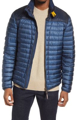 Parajumpers Arthur Quilted Down Jacket in Estate Blue