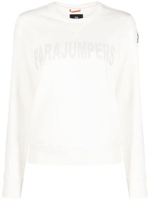 Parajumpers Bianca logo-print sweatshirt - White