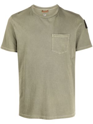 Parajumpers chest-pocket cotton T-shirt - Green