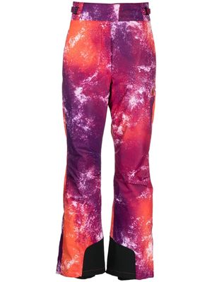 Parajumpers constellation-print ski pants - Orange