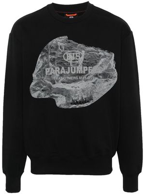 Parajumpers Corones logo-print sweatshirt - Black
