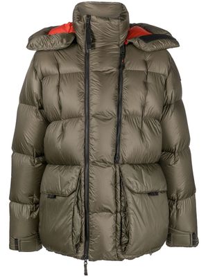 Parajumpers detachable-hood padded jacket - Green