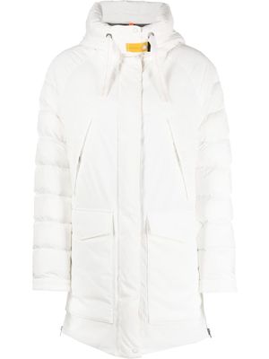 Parajumpers drawstring puffer jacket - White