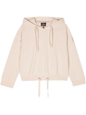 Parajumpers Gaye logo-patch hoodie - Neutrals