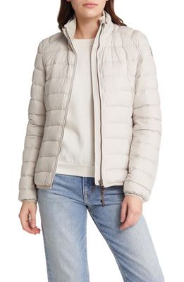 Parajumpers Geena Quilted Water Repellent Down & Feather Puffer Jacket in Birch