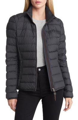 Parajumpers Geena Quilted Water Repellent Down & Feather Puffer Jacket in Black