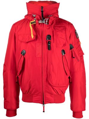 Parajumpers Gobi feather-down hooded jacket - Red