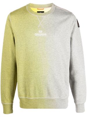 Parajumpers gradient-effect crew neck jumper - Grey