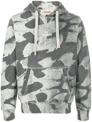 Parajumpers graphic-print cotton hoodie - Grey