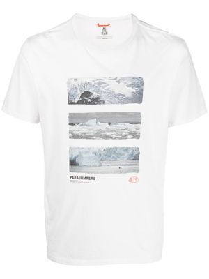 Parajumpers graphic-print cotton T-shirt - White