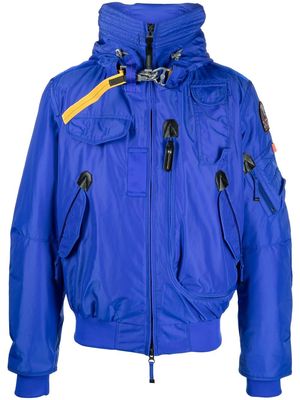 Parajumpers hooded down bomber jacket - Blue