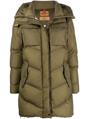Parajumpers hooded down coat - Green
