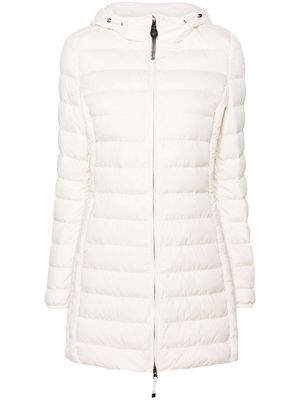 Parajumpers Irene hooded down coat - White