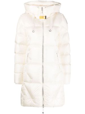 Parajumpers Janet quilted hooded coat - Neutrals