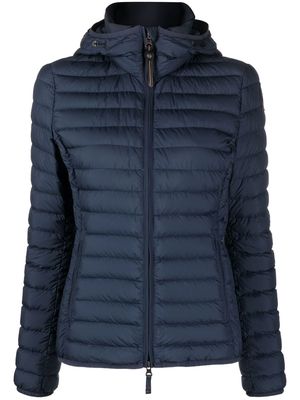 Parajumpers Juliet hooded quilted jacket - Blue