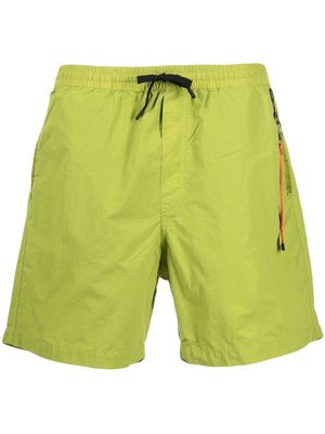 Parajumpers Keyring-detail swim shorts - Green