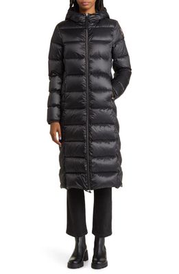 Parajumpers Leah Water Repellent 750 Fill Power Down Puffer Coat in Pencil