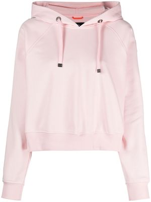 Parajumpers Letta logo-tape hoodie - Pink