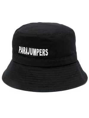 Parajumpers logo-embroidered bucket-hat - Black