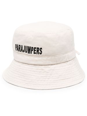 Parajumpers logo-embroidered bucket-hat - Neutrals