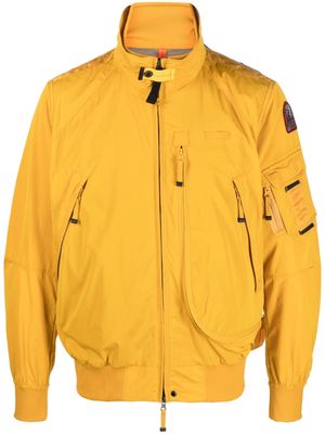 Parajumpers logo-patch bomber jacket - Yellow