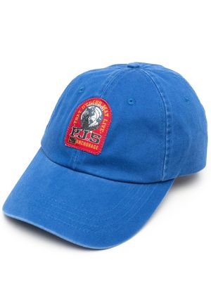 Parajumpers logo-patch cotton cap - Blue