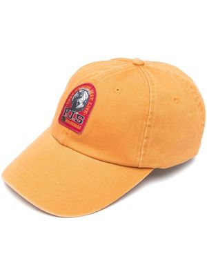 Parajumpers logo-patch cotton cap - Orange