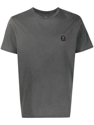 Parajumpers logo-patch cotton T-shirt - Black