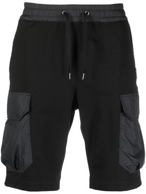 Parajumpers logo-patch drawstring shorts - Black