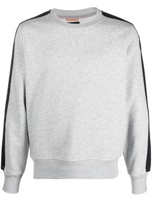 Parajumpers logo-patch long-sleeve sweatshirt - Grey