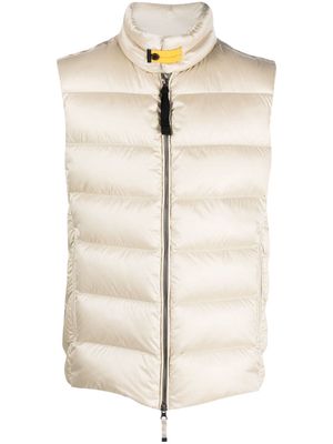 Parajumpers logo-patch padded gilet - Neutrals