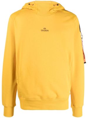 Parajumpers logo-print hoodie - Yellow