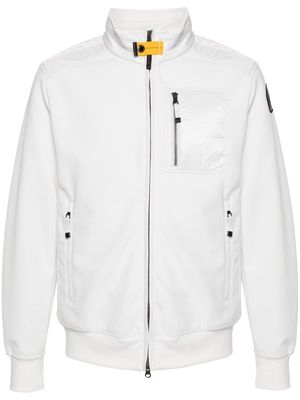 Parajumpers London logo-patch padded jacket - White