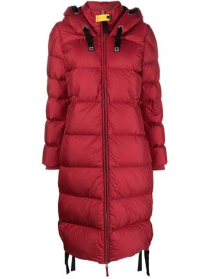 Parajumpers Marion quilted hooded jacket - Red