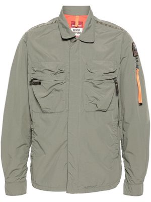 Parajumpers Millard zip-up shirt jacket - Green