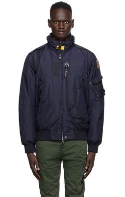 Parajumpers Navy Down Masterpiece Fire Bomber Jacket