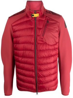 Parajumpers Nolan honeycomb-knit padded jacket - Red