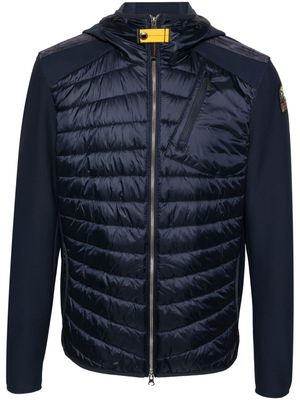 Parajumpers Nolan panelled hooded jacket - Blue